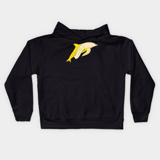 Banana Dolphin Kids Hoodie